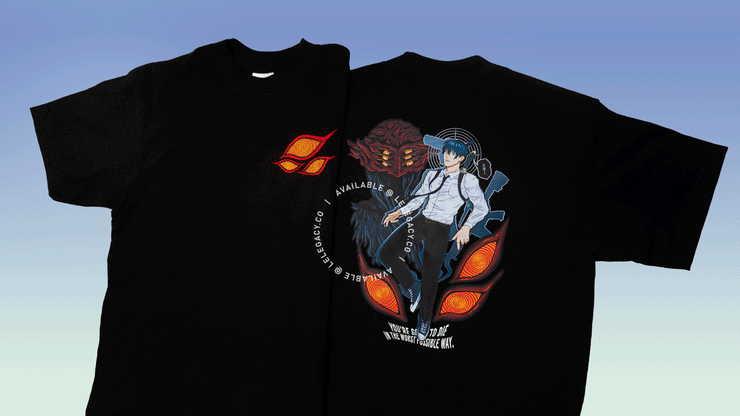 Aki Devil Contracts Heavyweight Embroidered Shirt | CSM
