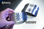 Custom Logo Stainless Steel Shinobi Ninja Headband