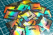 Lelegacy Logo  Holographic Sticker